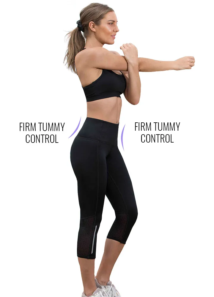 Yoga Pants Antimicrobial Crop