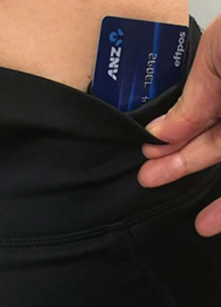 Yoga Pants Antimicrobial Crop