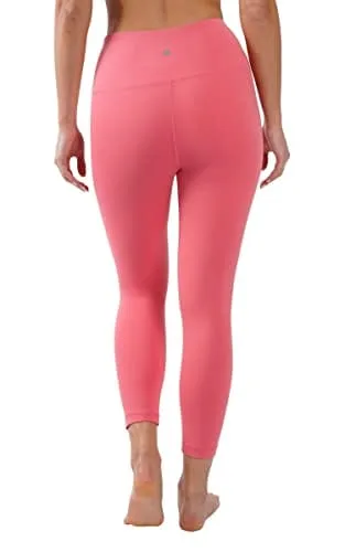 Yogalicious High Waist Ultra Soft Lightweight Capris - Calypso Coral Lux