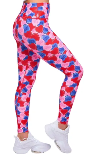 Zumba Love High Waisted Ankle Leggings (Pre-Order)