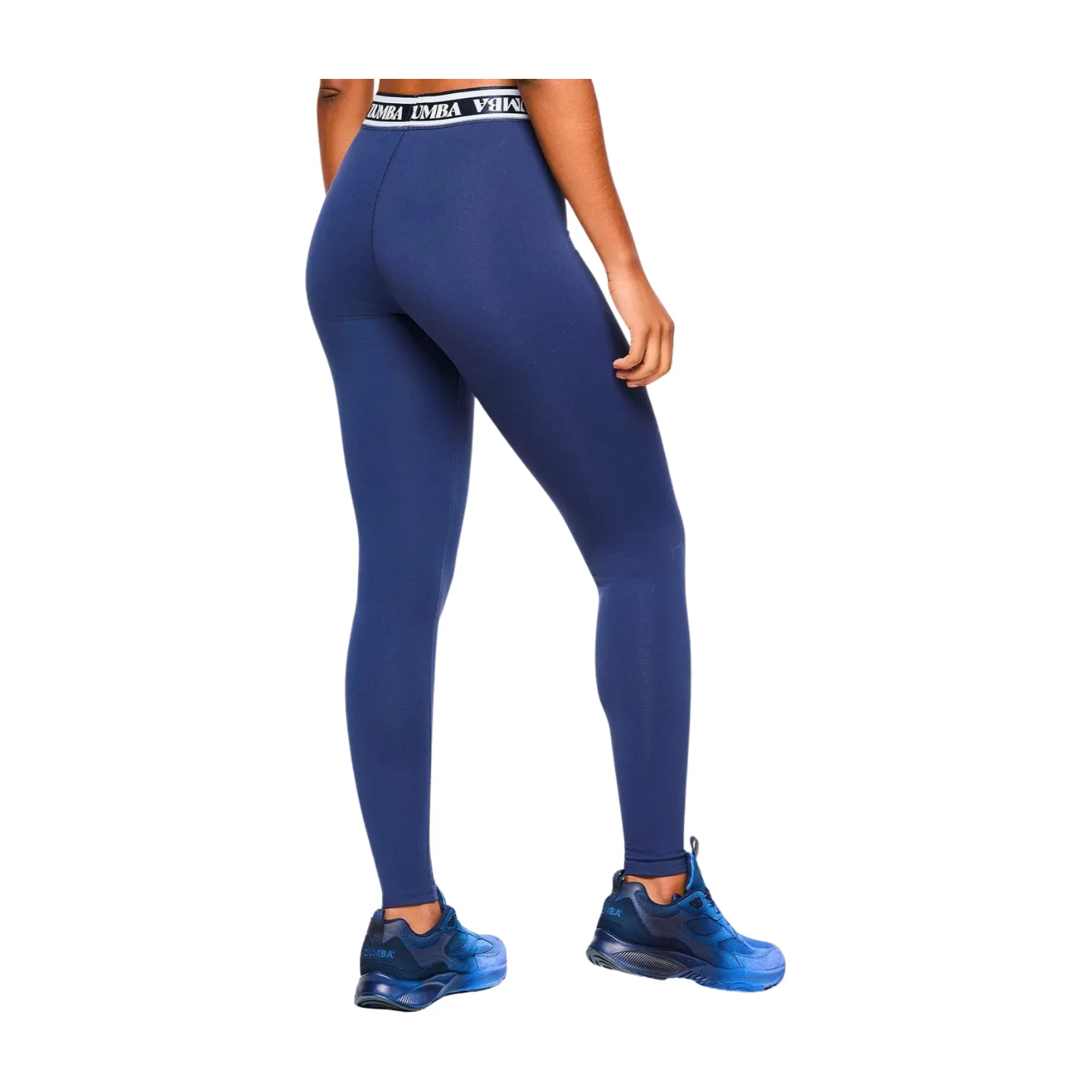 Zumba Out Loud High Rise Ankle Leggings With Elastic Waistband